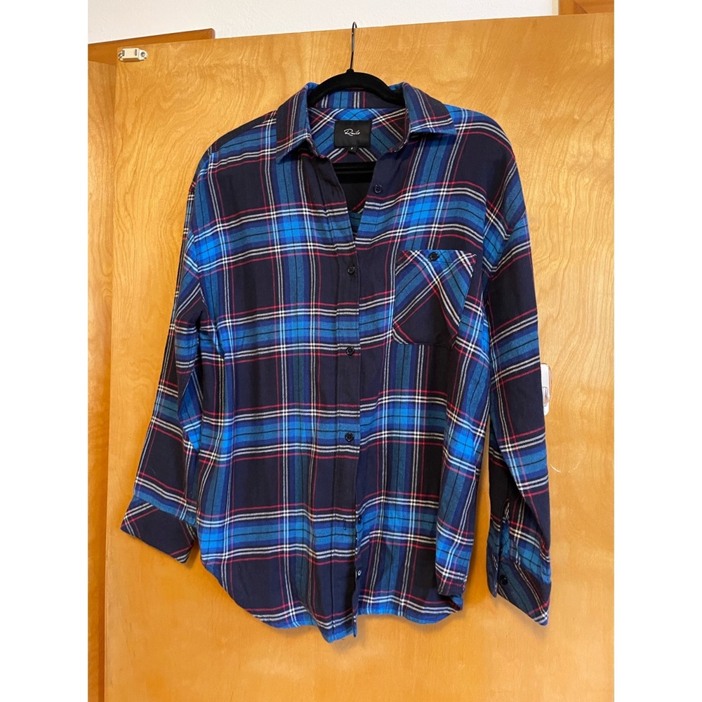 Rails Plaid Button Down Size Small - image 1